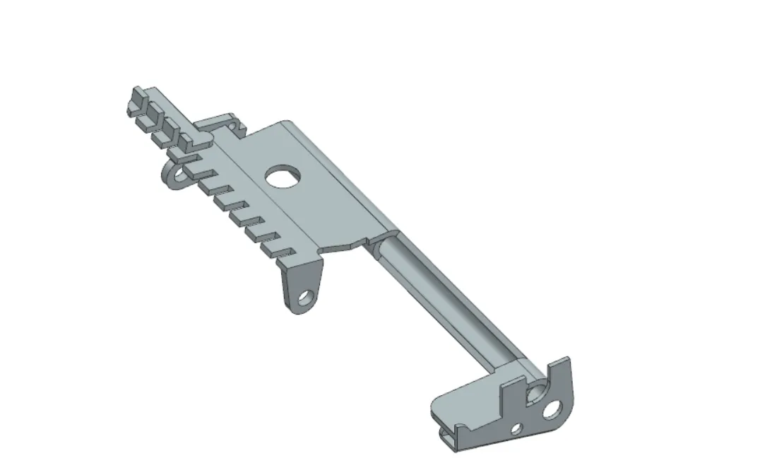 Sliding quotient coupling modeled in Siemens NX